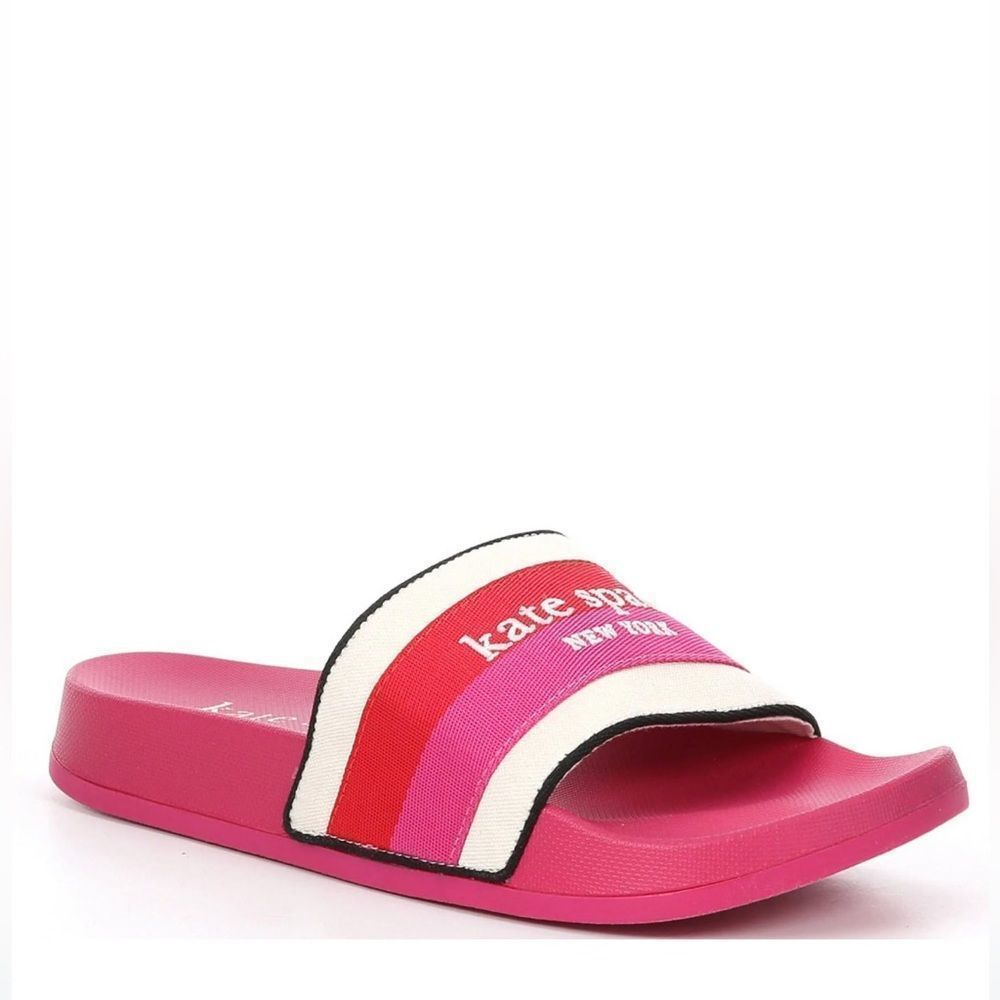 NEW Kate Spade Buttercup Slide Sandals pink 7 
